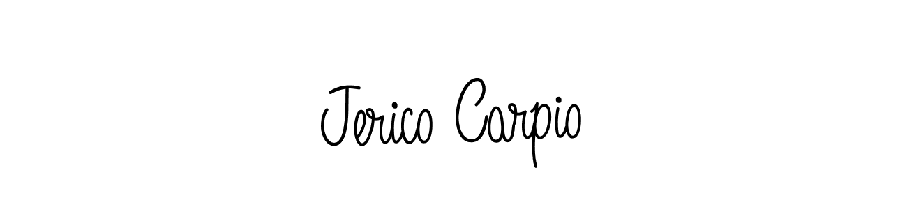 Once you've used our free online signature maker to create your best signature Angelique-Rose-font-FFP style, it's time to enjoy all of the benefits that Jerico Carpio name signing documents. Jerico Carpio signature style 5 images and pictures png