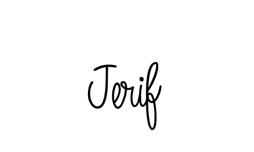 How to Draw Jerif signature style? Angelique-Rose-font-FFP is a latest design signature styles for name Jerif. Jerif signature style 5 images and pictures png