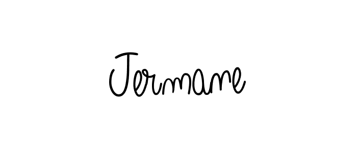 How to make Jermane name signature. Use Angelique-Rose-font-FFP style for creating short signs online. This is the latest handwritten sign. Jermane signature style 5 images and pictures png