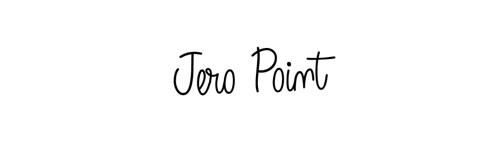 Design your own signature with our free online signature maker. With this signature software, you can create a handwritten (Angelique-Rose-font-FFP) signature for name Jero Point. Jero Point signature style 5 images and pictures png