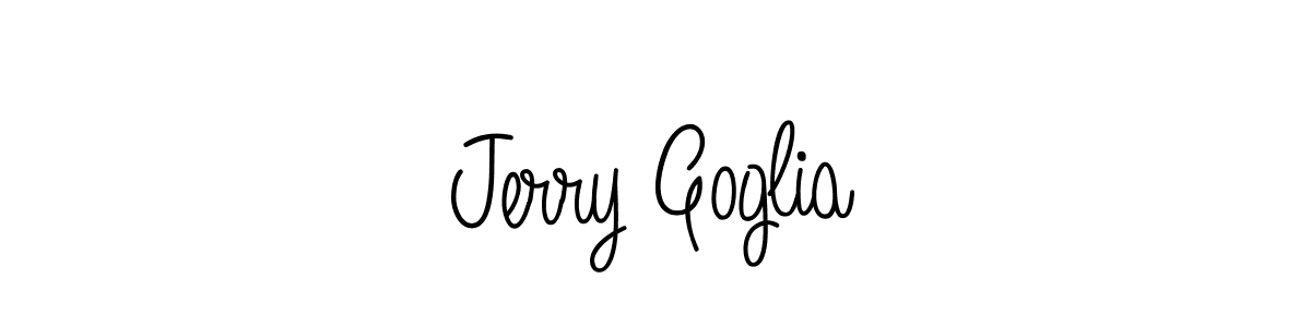 How to make Jerry Goglia signature? Angelique-Rose-font-FFP is a professional autograph style. Create handwritten signature for Jerry Goglia name. Jerry Goglia signature style 5 images and pictures png