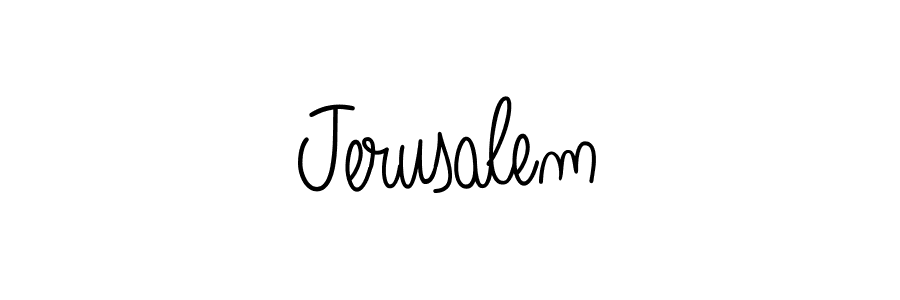 Also You can easily find your signature by using the search form. We will create Jerusalem name handwritten signature images for you free of cost using Angelique-Rose-font-FFP sign style. Jerusalem signature style 5 images and pictures png