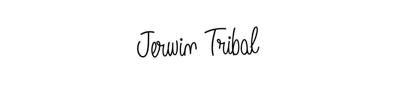 You can use this online signature creator to create a handwritten signature for the name Jerwin Tribal. This is the best online autograph maker. Jerwin Tribal signature style 5 images and pictures png