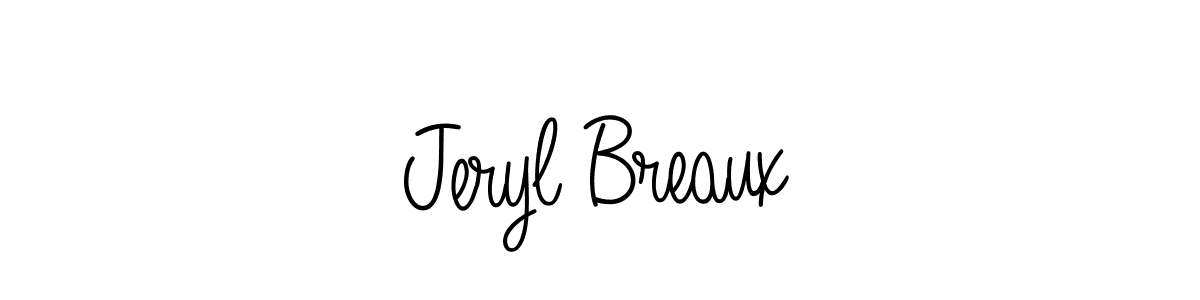 Once you've used our free online signature maker to create your best signature Angelique-Rose-font-FFP style, it's time to enjoy all of the benefits that Jeryl Breaux name signing documents. Jeryl Breaux signature style 5 images and pictures png