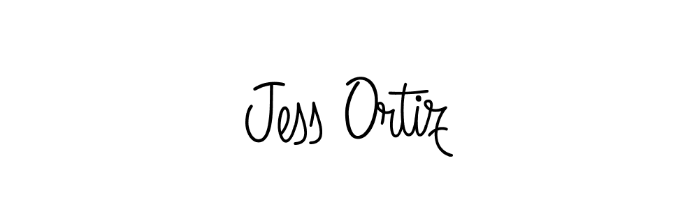 Also we have Jess Ortiz name is the best signature style. Create professional handwritten signature collection using Angelique-Rose-font-FFP autograph style. Jess Ortiz signature style 5 images and pictures png