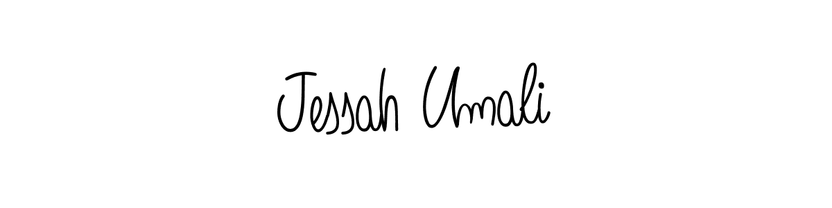 Angelique-Rose-font-FFP is a professional signature style that is perfect for those who want to add a touch of class to their signature. It is also a great choice for those who want to make their signature more unique. Get Jessah Umali name to fancy signature for free. Jessah Umali signature style 5 images and pictures png