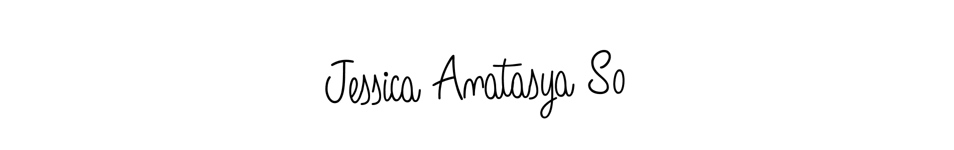 It looks lik you need a new signature style for name Jessica Anatasya So. Design unique handwritten (Angelique-Rose-font-FFP) signature with our free signature maker in just a few clicks. Jessica Anatasya So signature style 5 images and pictures png