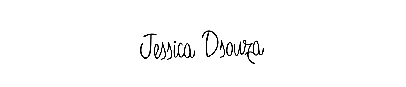 Also we have Jessica Dsouza name is the best signature style. Create professional handwritten signature collection using Angelique-Rose-font-FFP autograph style. Jessica Dsouza signature style 5 images and pictures png