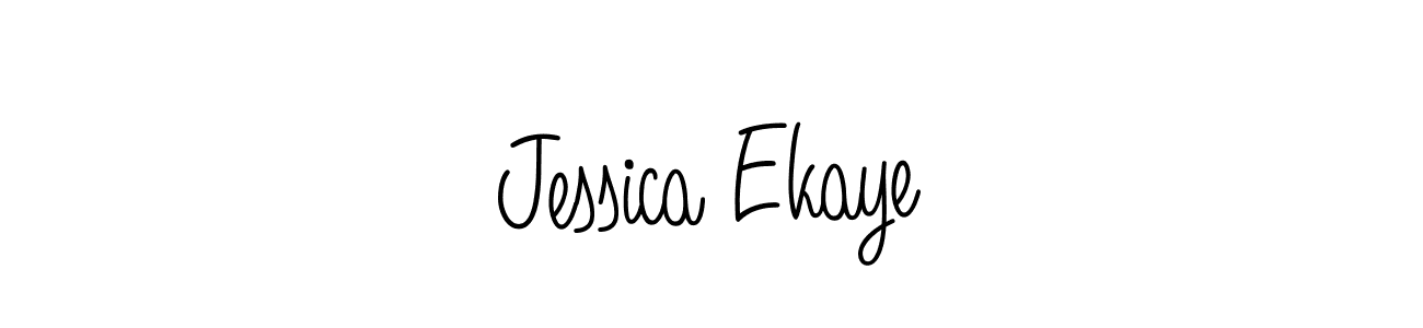 How to make Jessica Ekaye signature? Angelique-Rose-font-FFP is a professional autograph style. Create handwritten signature for Jessica Ekaye name. Jessica Ekaye signature style 5 images and pictures png