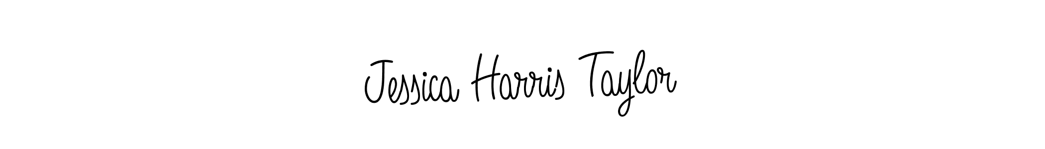 Make a beautiful signature design for name Jessica Harris Taylor. With this signature (Angelique-Rose-font-FFP) style, you can create a handwritten signature for free. Jessica Harris Taylor signature style 5 images and pictures png