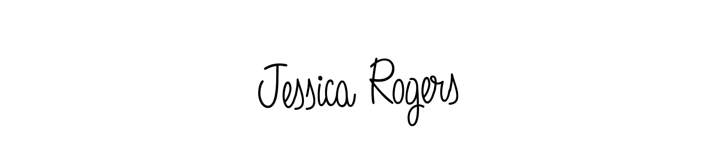 Jessica Rogers stylish signature style. Best Handwritten Sign (Angelique-Rose-font-FFP) for my name. Handwritten Signature Collection Ideas for my name Jessica Rogers. Jessica Rogers signature style 5 images and pictures png
