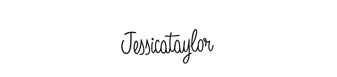 Design your own signature with our free online signature maker. With this signature software, you can create a handwritten (Angelique-Rose-font-FFP) signature for name Jessicataylor. Jessicataylor signature style 5 images and pictures png