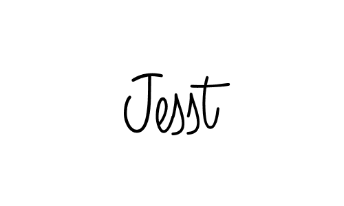 How to make Jesst name signature. Use Angelique-Rose-font-FFP style for creating short signs online. This is the latest handwritten sign. Jesst signature style 5 images and pictures png