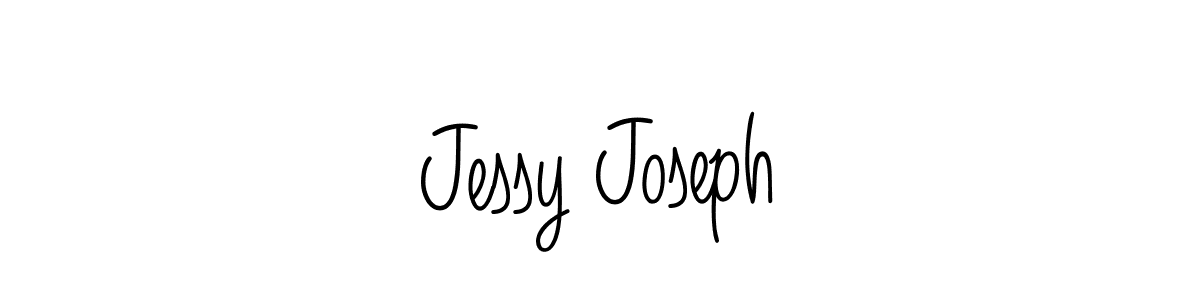 You should practise on your own different ways (Angelique-Rose-font-FFP) to write your name (Jessy Joseph) in signature. don't let someone else do it for you. Jessy Joseph signature style 5 images and pictures png