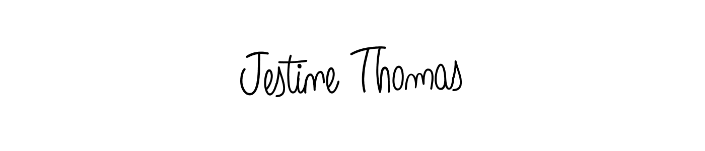 Check out images of Autograph of Jestine Thomas name. Actor Jestine Thomas Signature Style. Angelique-Rose-font-FFP is a professional sign style online. Jestine Thomas signature style 5 images and pictures png