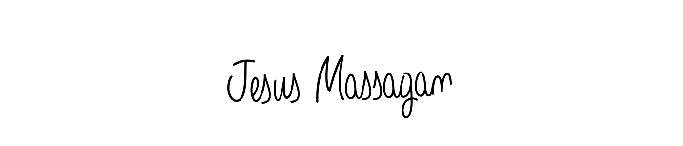 Make a beautiful signature design for name Jesus Massagan. Use this online signature maker to create a handwritten signature for free. Jesus Massagan signature style 5 images and pictures png