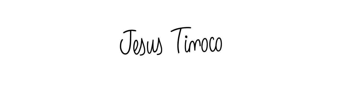 Jesus Tinoco stylish signature style. Best Handwritten Sign (Angelique-Rose-font-FFP) for my name. Handwritten Signature Collection Ideas for my name Jesus Tinoco. Jesus Tinoco signature style 5 images and pictures png