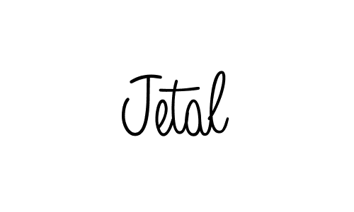 How to make Jetal signature? Angelique-Rose-font-FFP is a professional autograph style. Create handwritten signature for Jetal name. Jetal signature style 5 images and pictures png