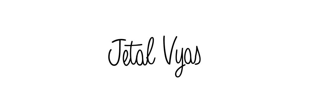 Make a short Jetal Vyas signature style. Manage your documents anywhere anytime using Angelique-Rose-font-FFP. Create and add eSignatures, submit forms, share and send files easily. Jetal Vyas signature style 5 images and pictures png