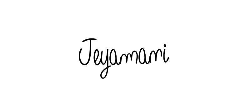 How to Draw Jeyamani signature style? Angelique-Rose-font-FFP is a latest design signature styles for name Jeyamani. Jeyamani signature style 5 images and pictures png