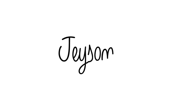 Jeyson stylish signature style. Best Handwritten Sign (Angelique-Rose-font-FFP) for my name. Handwritten Signature Collection Ideas for my name Jeyson. Jeyson signature style 5 images and pictures png