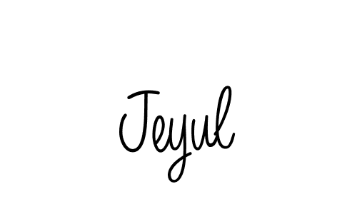 Create a beautiful signature design for name Jeyul. With this signature (Angelique-Rose-font-FFP) fonts, you can make a handwritten signature for free. Jeyul signature style 5 images and pictures png