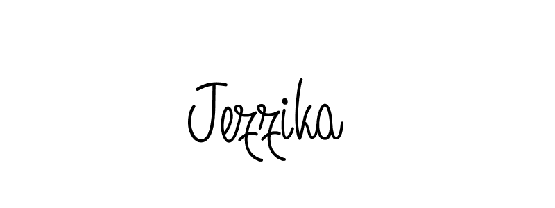 Make a short Jezzika  signature style. Manage your documents anywhere anytime using Angelique-Rose-font-FFP. Create and add eSignatures, submit forms, share and send files easily. Jezzika  signature style 5 images and pictures png