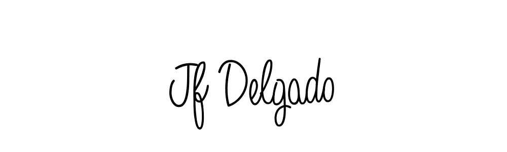 How to make Jf Delgado signature? Angelique-Rose-font-FFP is a professional autograph style. Create handwritten signature for Jf Delgado name. Jf Delgado signature style 5 images and pictures png