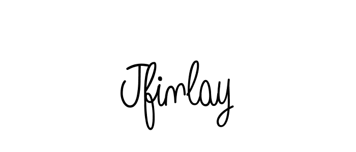 Create a beautiful signature design for name Jfinlay. With this signature (Angelique-Rose-font-FFP) fonts, you can make a handwritten signature for free. Jfinlay signature style 5 images and pictures png