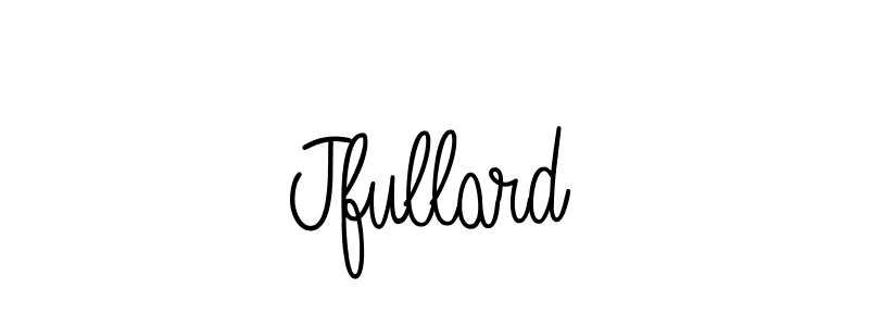 Use a signature maker to create a handwritten signature online. With this signature software, you can design (Angelique-Rose-font-FFP) your own signature for name Jfullard. Jfullard signature style 5 images and pictures png