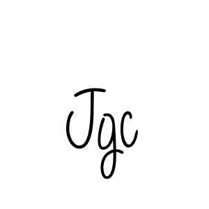 You should practise on your own different ways (Angelique-Rose-font-FFP) to write your name (Jgc) in signature. don't let someone else do it for you. Jgc signature style 5 images and pictures png