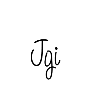 How to make Jgi signature? Angelique-Rose-font-FFP is a professional autograph style. Create handwritten signature for Jgi name. Jgi signature style 5 images and pictures png