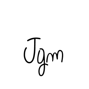 You should practise on your own different ways (Angelique-Rose-font-FFP) to write your name (Jgm) in signature. don't let someone else do it for you. Jgm signature style 5 images and pictures png