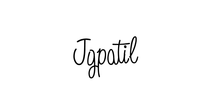 How to make Jgpatil name signature. Use Angelique-Rose-font-FFP style for creating short signs online. This is the latest handwritten sign. Jgpatil signature style 5 images and pictures png