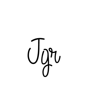 Use a signature maker to create a handwritten signature online. With this signature software, you can design (Angelique-Rose-font-FFP) your own signature for name Jgr. Jgr signature style 5 images and pictures png