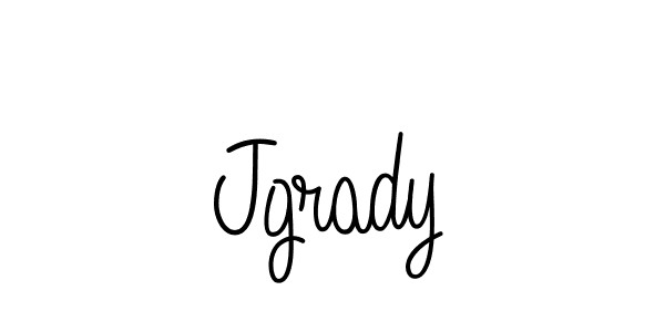 Use a signature maker to create a handwritten signature online. With this signature software, you can design (Angelique-Rose-font-FFP) your own signature for name Jgrady. Jgrady signature style 5 images and pictures png