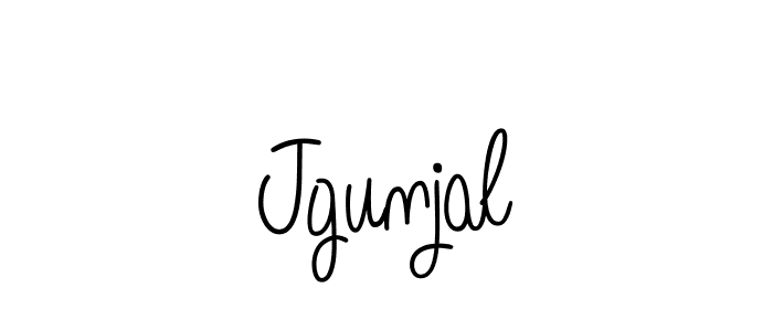 Best and Professional Signature Style for Jgunjal. Angelique-Rose-font-FFP Best Signature Style Collection. Jgunjal signature style 5 images and pictures png