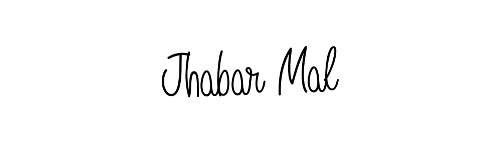 How to Draw Jhabar Mal signature style? Angelique-Rose-font-FFP is a latest design signature styles for name Jhabar Mal. Jhabar Mal signature style 5 images and pictures png