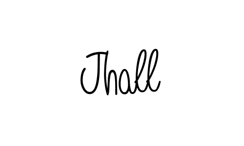 How to make Jhall name signature. Use Angelique-Rose-font-FFP style for creating short signs online. This is the latest handwritten sign. Jhall signature style 5 images and pictures png