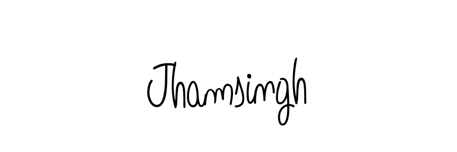 Also we have Jhamsingh name is the best signature style. Create professional handwritten signature collection using Angelique-Rose-font-FFP autograph style. Jhamsingh signature style 5 images and pictures png