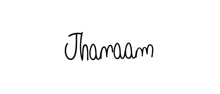 How to Draw Jhanaam signature style? Angelique-Rose-font-FFP is a latest design signature styles for name Jhanaam. Jhanaam signature style 5 images and pictures png