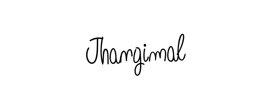 How to make Jhangimal signature? Angelique-Rose-font-FFP is a professional autograph style. Create handwritten signature for Jhangimal name. Jhangimal signature style 5 images and pictures png