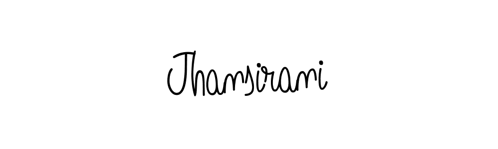 How to Draw Jhansirani signature style? Angelique-Rose-font-FFP is a latest design signature styles for name Jhansirani. Jhansirani signature style 5 images and pictures png