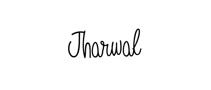 Make a beautiful signature design for name Jharwal. Use this online signature maker to create a handwritten signature for free. Jharwal signature style 5 images and pictures png