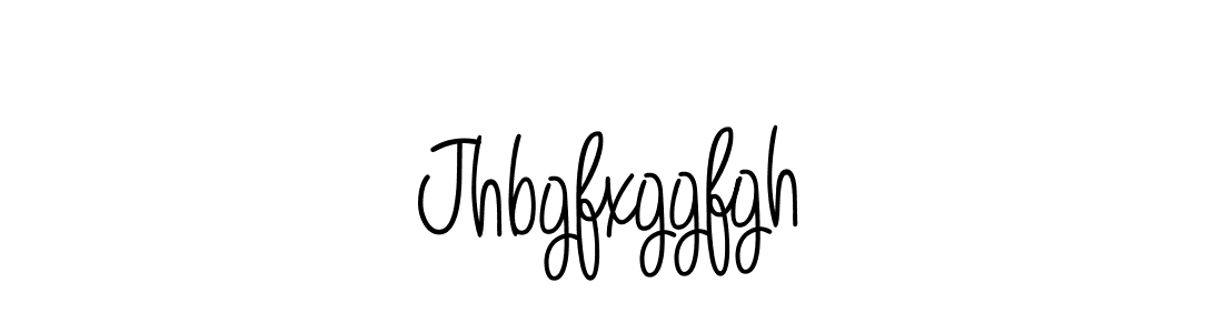 Make a beautiful signature design for name Jhbgfxggfgh. With this signature (Angelique-Rose-font-FFP) style, you can create a handwritten signature for free. Jhbgfxggfgh signature style 5 images and pictures png