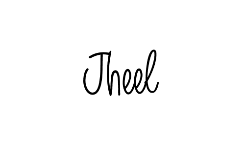 Angelique-Rose-font-FFP is a professional signature style that is perfect for those who want to add a touch of class to their signature. It is also a great choice for those who want to make their signature more unique. Get Jheel name to fancy signature for free. Jheel signature style 5 images and pictures png