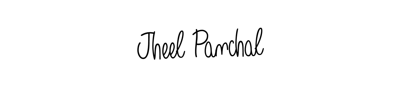 Check out images of Autograph of Jheel Panchal name. Actor Jheel Panchal Signature Style. Angelique-Rose-font-FFP is a professional sign style online. Jheel Panchal signature style 5 images and pictures png