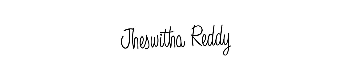 How to make Jheswitha Reddy signature? Angelique-Rose-font-FFP is a professional autograph style. Create handwritten signature for Jheswitha Reddy name. Jheswitha Reddy signature style 5 images and pictures png