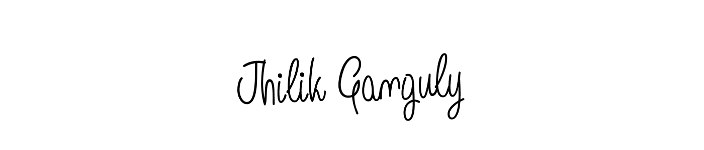 Best and Professional Signature Style for Jhilik Ganguly. Angelique-Rose-font-FFP Best Signature Style Collection. Jhilik Ganguly signature style 5 images and pictures png