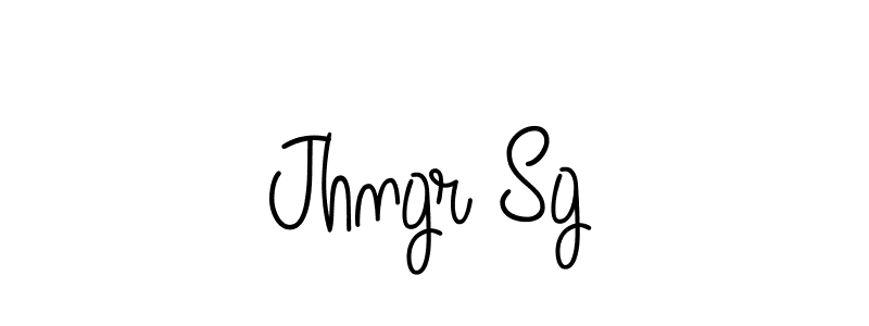 Jhngr Sg stylish signature style. Best Handwritten Sign (Angelique-Rose-font-FFP) for my name. Handwritten Signature Collection Ideas for my name Jhngr Sg. Jhngr Sg signature style 5 images and pictures png